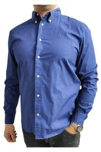 Tommy Hilfiger niebieska koszula męska Regular Fit, Rozmiar L - Koszule męskie - miniaturka - grafika 1