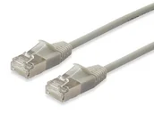 Kable miedziane - Equip Patchkabel Cat6A S/FTP 2xRJ45 1.00m beige SSTP Slim 606114 - miniaturka - grafika 1