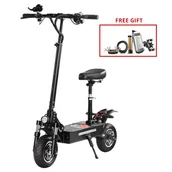 Hulajnogi elektryczne - BOYUEDA Q7 Pro Electric Scooter 2*1600W Motor 52V 19AH Battery 10-inch Tire 70km/h Max Speed 70km Range Dual Hydraulic Di - miniaturka - grafika 1