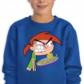 Bluzy dla dziewczynek - Bluza Dziecięca Granatowa Vicky Wróżkowie Chrzestni Wzory -152 Cm (12-13) - miniaturka - grafika 1