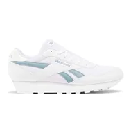 Trampki damskie - Reebok Damskie trampki Rewind Run, białe/miękkie łupkowe/ledwo szare, 40 EU, Biały miękki łupek ledwo szary, 40.5 EU - miniaturka - grafika 1