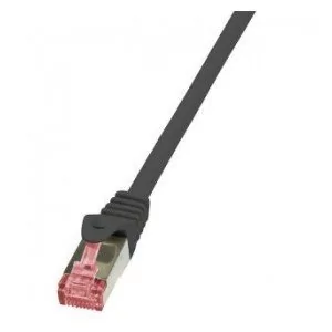 LogiLink Patchcord CQ2033S CAT.6 S/ftp 1m, czarny - Patchcordy - miniaturka - grafika 4