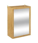 Szafki łazienkowe - 5Five Lab'n Modul Bamboo Pojedyncze Lustro Szafka - miniaturka - grafika 1