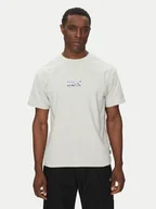 Koszulki męskie - Quiksilver T-Shirt EQYZT08016 Szary Relaxed Fit - miniaturka - grafika 1