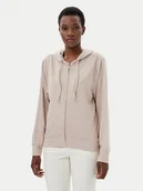 Bluzy damskie - BOSS Bluza Icon 50540064 Beżowy Regular Fit - miniaturka - grafika 1