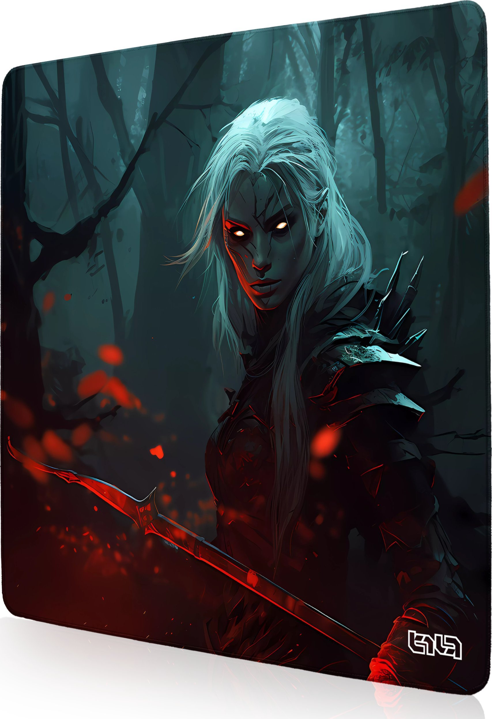 Podkładka Tilt PODKŁADKA POD MYSZ GAMINGOWA Łuczniczka Xia 50x50 TILT Antypoślizgowa