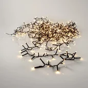 Oświetlenie świąteczne - Lampki choinkowe LED bardzo gęste 800 diod 16m białe ciepłe 2700k - miniaturka - grafika 1