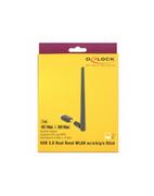 Inne akcesoria audio-wideo - Delock 3.0 Dualband WLAN + antenna WLAN ac/a/b/g/n Stick 867+ Mbps ext - miniaturka - grafika 1