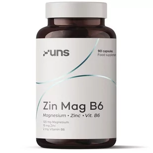 UNS ZIN MAG B6 90 kaps. 5902497568818 - Witaminy i minerały - miniaturka - grafika 1