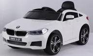 Pojazdy elektryczne dla dzieci - NoName Pojazd BMW 6 GT Biały PA.JJ2164.BIA - miniaturka - grafika 1