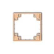 Klawisze i ramki - Ramka pośrednia brzoskwiniowy 45MRP-1 Karlik Mini - miniaturka - grafika 1