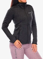 Bluzy sportowe damskie - Bluza polarowa damska Columbia Sweater Weather Full Zip - black - miniaturka - grafika 1