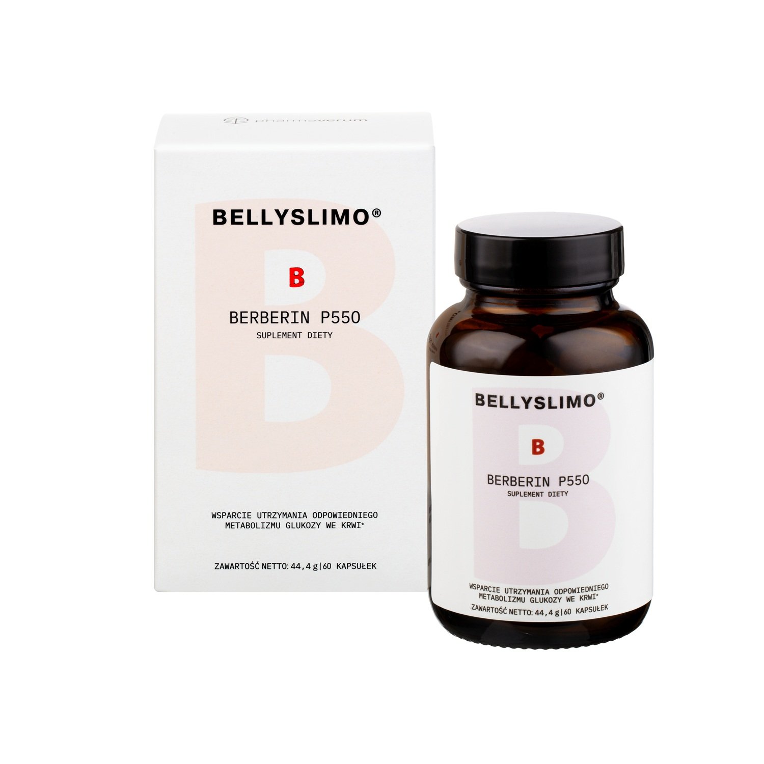 Pharmaverum Bellyslimo Berberin P550, kapsułki 60 szt.