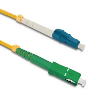 Patchcordy - Qoltec Patchcord Światłowodowy LC/UPC-SC/APC SM 9/125 G652D 25m 54336 - miniaturka - grafika 1