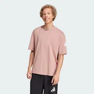 Koszulki sportowe damskie - Koszulka Essentials Loose Fit 3 Bar Logo - miniaturka - grafika 1