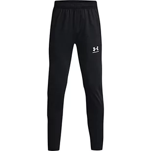 Under Armour Under Armour Spodnie treningowe chłopięce Challenger spodnie dresowe Czarny/biały (002) 10 Years 1365421 - Spodnie i spodenki dla chłopców - miniaturka - grafika 1