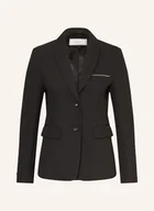 Marynarki i żakiety damskie - Peserico Blezer Z Ozdobnymi Kamykami grau - miniaturka - grafika 1