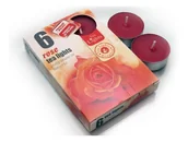 Świece - Admit Podgrzewacze zapachowe, roża, 6 szt. - miniaturka - grafika 1