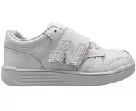 Buty dla dziewczynek - Sportowe buty dziecięce New Balance rozmiar 31 białe PHB4803W - miniaturka - grafika 1