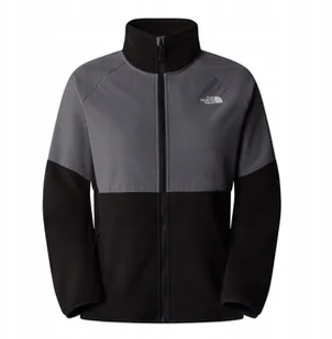 Bluza rozpinana damska The North Face Glacier Heavyweight Full Zip Jacket - tnf black/smoked pearl - Bluzy damskie - miniaturka - grafika 1