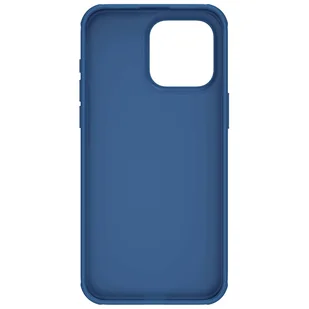 Wzmocnione etui do iPhone 15 Pro Max Nillkin Super Frosted Shield Pro - niebieskie - Etui i futerały do telefonów - miniaturka - grafika 6