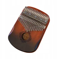 Instrumenty muzyczne dla dzieci - MINI DREWNIANY 17-TONOWY FORTEPIAN KALIMBA PIANINO KCIUK PRZENOŚNY PREZENT - miniaturka - grafika 1