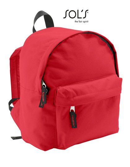 SOLs Bags 70101 Plecak dziecięcy Rider 12 x 25 x 30 cm - Kolor: Czerwony - Rozmiar: 12 x 25 x 30 cm