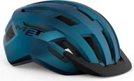 Kaski rowerowe - MET Allroad Blue Metallic/Matt L (58-61 cm) Kask rowerowy - miniaturka - grafika 1