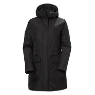 Płaszcze damskie - Damski Płaszcz ocieplany HELLY HANSEN W FRIDA INS 53686_990 – Czarny - miniaturka - grafika 1