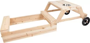 Piaskownica drewniana dla dzieci 3 w 1 Small Foot - Place zabaw - miniaturka - grafika 1