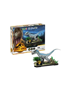 Revell 57-częściwe puzzle "Jurassic World Dominion - Blue" - 10+ - Puzzle - miniaturka - grafika 1