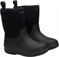 Kalosze damskie - VIKING KALOSZE CZARNE WSUWANE DZIECIĘCE GŁADKIE 36 ŻIE - miniaturka - grafika 1