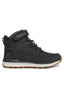 Buty dla chłopców - Kappa Trzewiki Logo Astos Md Ev Kid 371B8CW Czarny - miniaturka - grafika 1