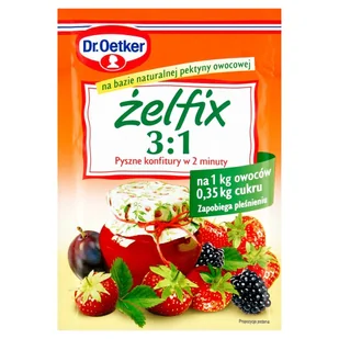 Żelfix 3:1 40 g Dr. Oetker - Przyprawy i zioła sypkie - miniaturka - grafika 1