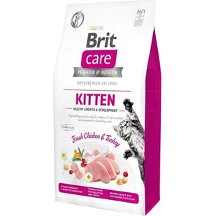 Brit Cat Grain Free Kitten Healthy Growth & Development 7 kg - Sucha karma dla kotów - miniaturka - grafika 1