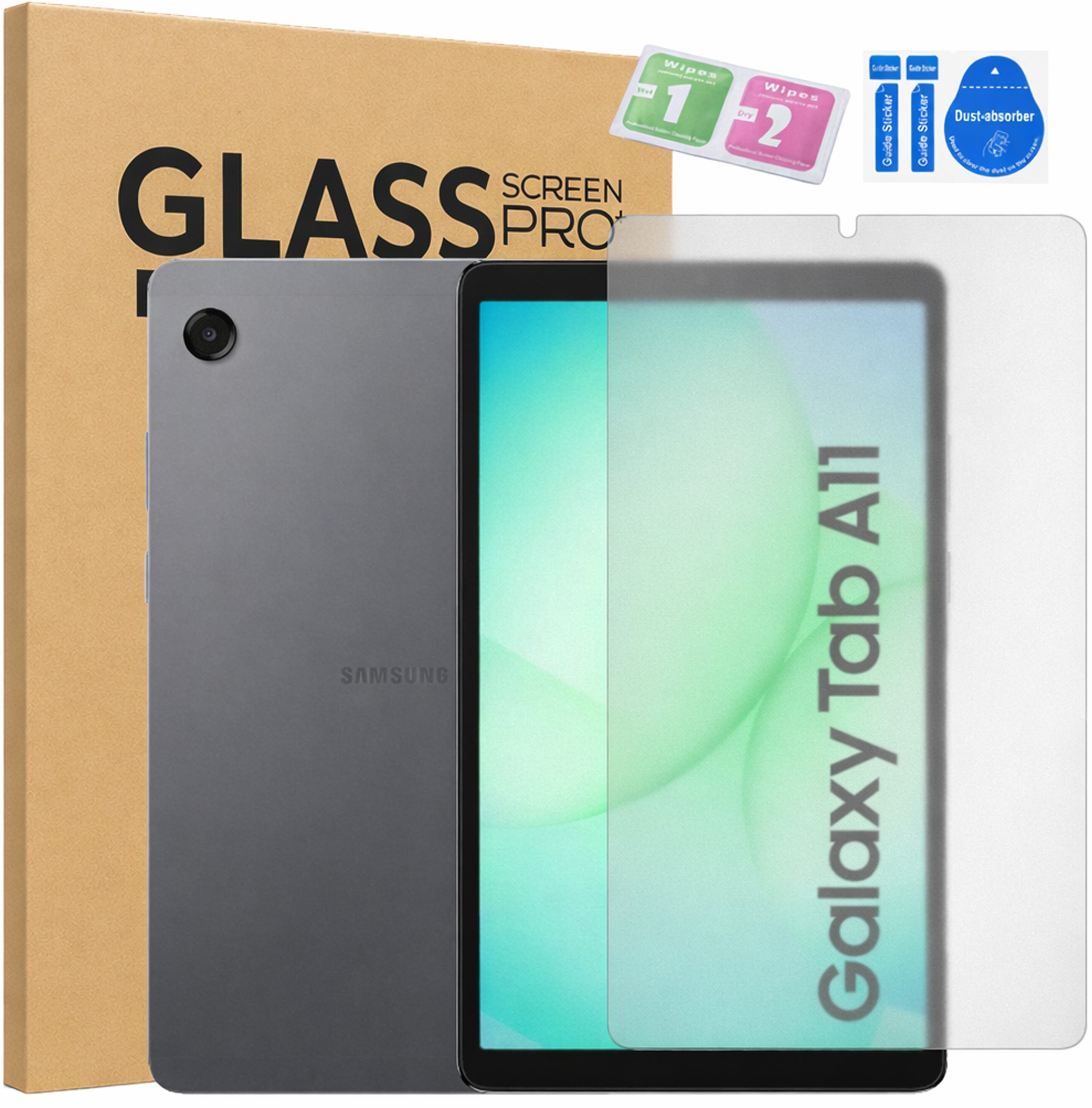 SUPERO Szkło hartowane matowe do Samsung Galaxy Tab A11 8.7 2025 / A9 2023 - ochrona ekranu 9H