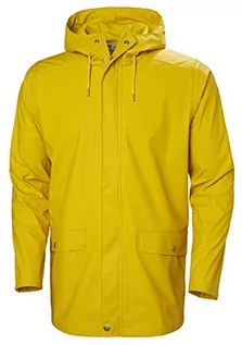 Kurtki męskie - Helly Hansen Helly-Hansen Męska kurtka przeciwdeszczowa Moss Shell żółty Essential Yellow XXL 53265 - grafika 1