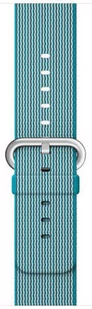 Oryginalny Pasek Apple Watch Woven Nylon Scuba Blue 38mm w zaplombowanym opakowaniu - Akcesoria do smartwatchy Oryginalny Pasek Apple Watch Woven Nylon Scuba Blue 38mm w zaplombowanym opakowaniu - Akcesoria do smartwatchy - miniaturka - grafika 1