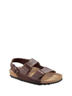 Sandały damskie - Birkenstock Sandały w kolorze brązowym - miniaturka - grafika 1