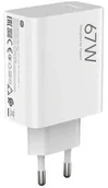 Ładowarki do telefonów - XIAOMI oryginalna ładowarka sieciowa USB A QC3.0 3A 67W MDY-15-ET biała bulk - miniaturka - grafika 1