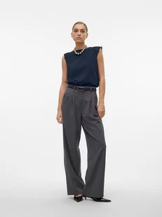 Vero Moda Koszulka w kolorze granatowym - Koszulki i topy damskie - miniaturka - grafika 1