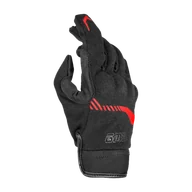 Rękawice motocyklowe - Rękawice Motocyklowe GMS Jet-City Czarny/CzerwonyL - miniaturka - grafika 1
