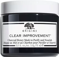 Maseczki do twarzy - Origins Clear Improvement Clear Improvement Charcoal Honey Mask 75 ml - Maska do twarzy  75 ml - miniaturka - grafika 1