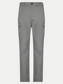 Spodnie męskie - Napapijri Spodnie materiałowe NP0A4IDQH621 Szary Regular Fit - miniaturka - grafika 1