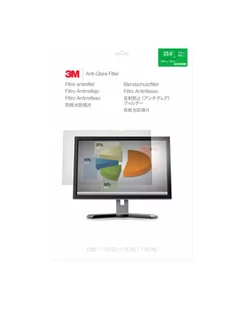 3M Filtr AG14.0W9 Anti-Glare-Filter for LCD Widescreen Desktop Monitore 59,94cm 23,6inch 7100095874 - Akcesoria do monitorów - miniaturka - grafika 1