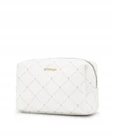 Kosmetyczki, organizery i kuferki - Kosmetyczka Damska Podróżna Prostokątna PUCCINI Biała Monogram QLXP0045-0 - miniaturka - grafika 1