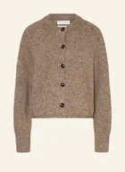 Swetry damskie - Marc O'polo Kardigan braun - miniaturka - grafika 1