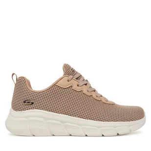 Sneakersy Skechers Bobs B Flex-Visionary Essence 117346/TAN Brązowy - Sneakersy damskie - miniaturka - grafika 1