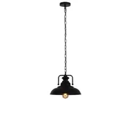 Lampy sufitowe - Lumina Deco Deco LAMPA WISZĄCA INDUSTRIALNA CZARNA LOFT BARDI DECO LDP 8007 (BK) - miniaturka - grafika 1