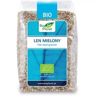 Bio Planet SERIA NIEBIESKA LEN MIELONY BIO 250 g - - Ziarna i nasiona roślin strączkowych - miniaturka - grafika 1